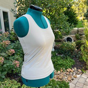 Chicos tank top, Ivory, Medium